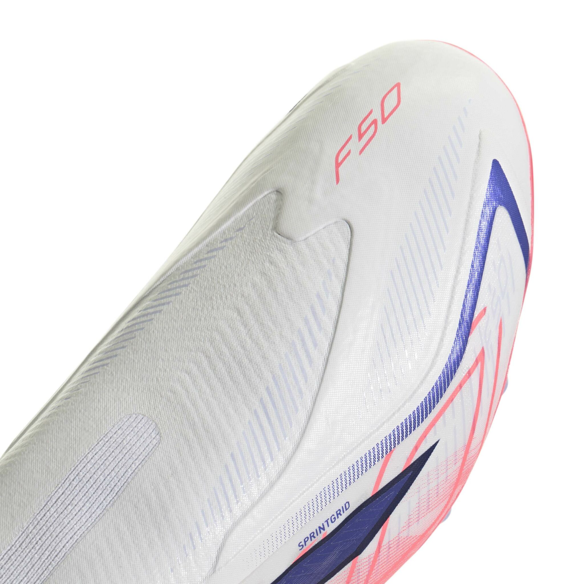 ADIDAS F50 HYPERFAST LEAGUE LACELESS ARTIFICIAL GRASS FOOTBALL BOOTS - Image 12