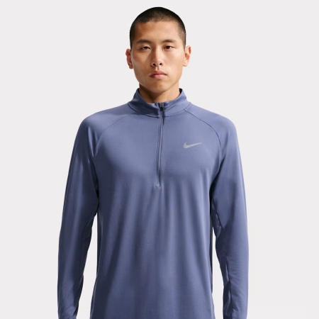 Nike MENS STRIDE 1/4 ZIP BLUE HÁLFRENND PEYSA HERRA