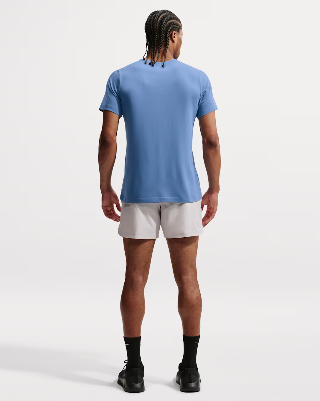 Nike Pro Mens Dri-FIT T-Shirt Blue - Image 5