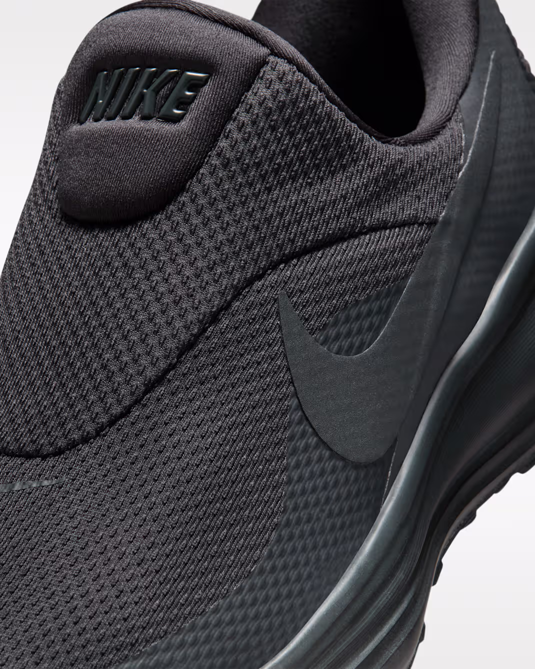 Nike Revolution 8 EasyOn Mens Svartir - Image 5
