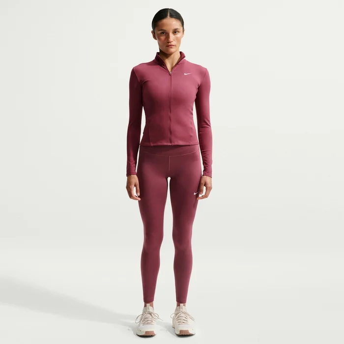 Nike One Fitted Women's Dri-FIT Full-Zip Jacket RENNDPEYSA - Image 6