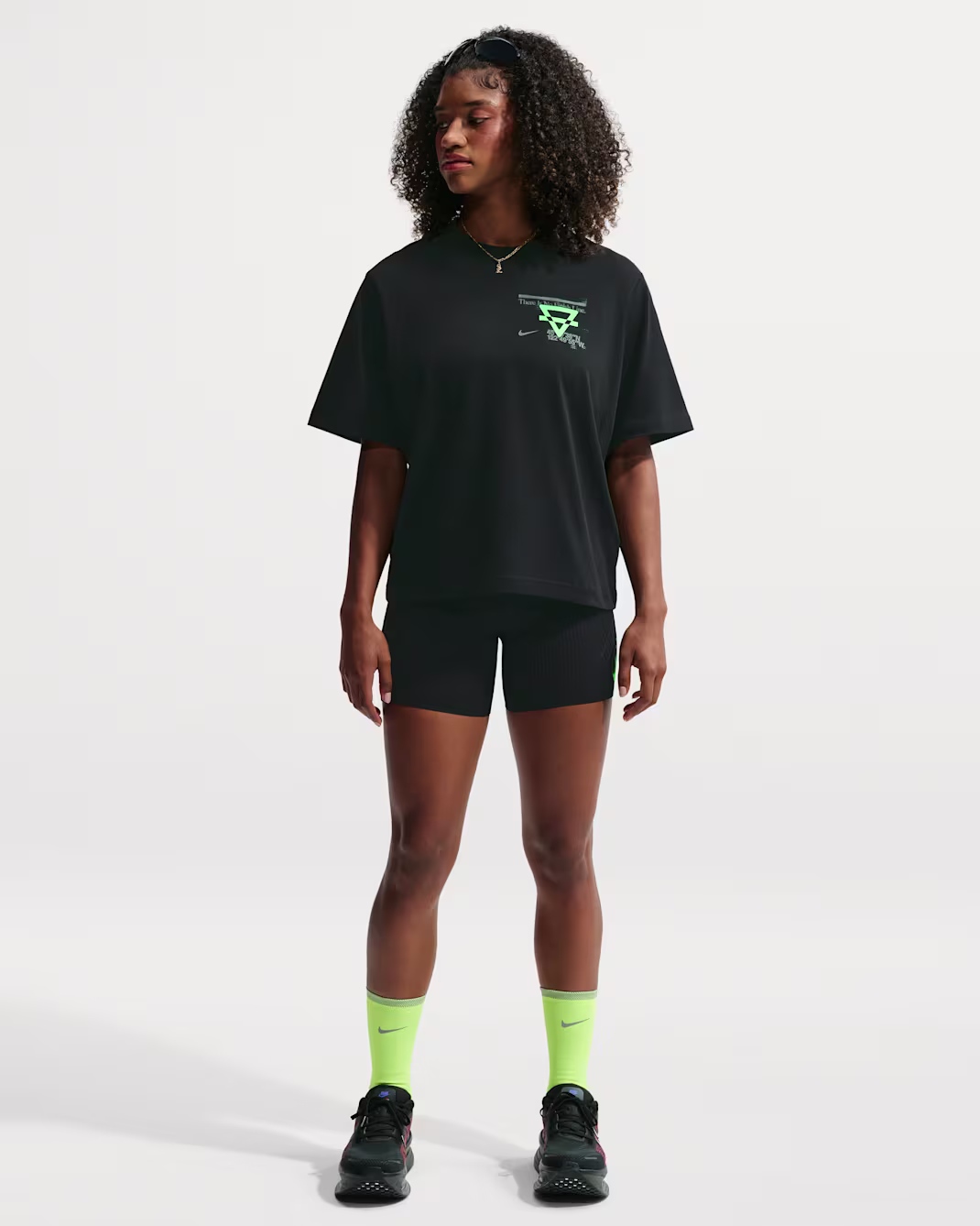 Nike Swift Women's Dri-FIT Running T-Shirt stuttermabolur konur - Image 5