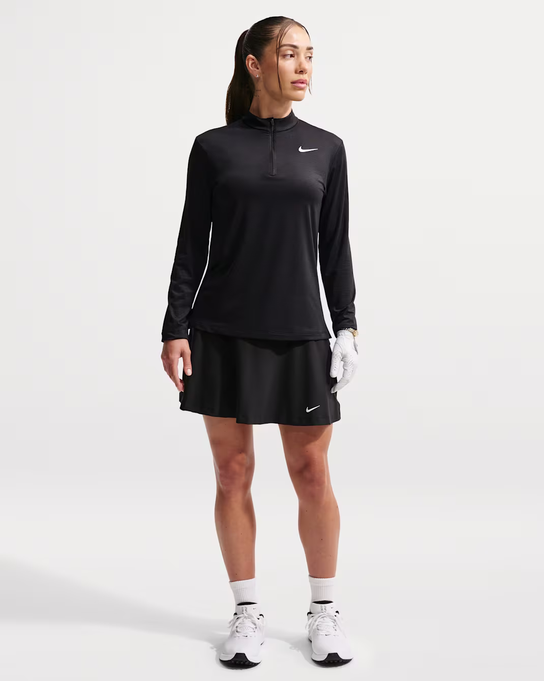Nike Victory Womens Dri-FIT 1/4-Zip Golf Top - Image 4