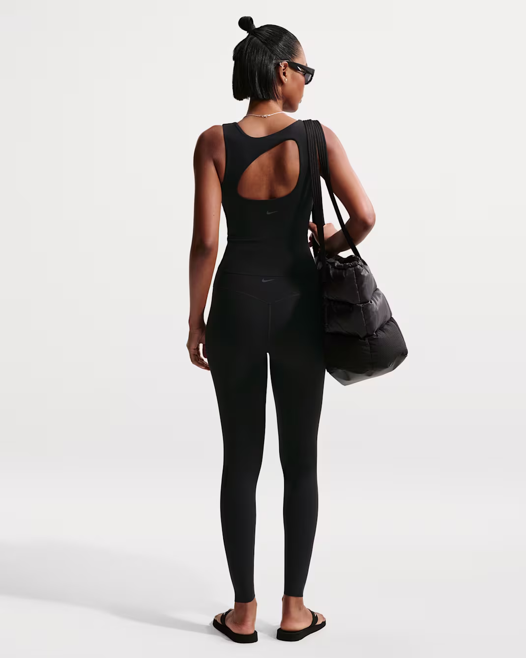 Nike Zenvy Womens High-Waisted Full-Length Leggings with No Front Seam - Image 4