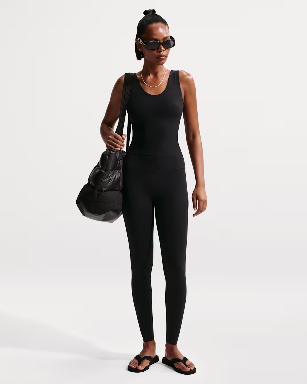 Nike Zenvy Womens High-Waisted Full-Length Leggings with No Front Seam - Image 7