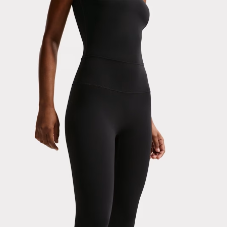 Nike Zenvy Womens High-Waisted Full-Length Leggings with No Front Seam