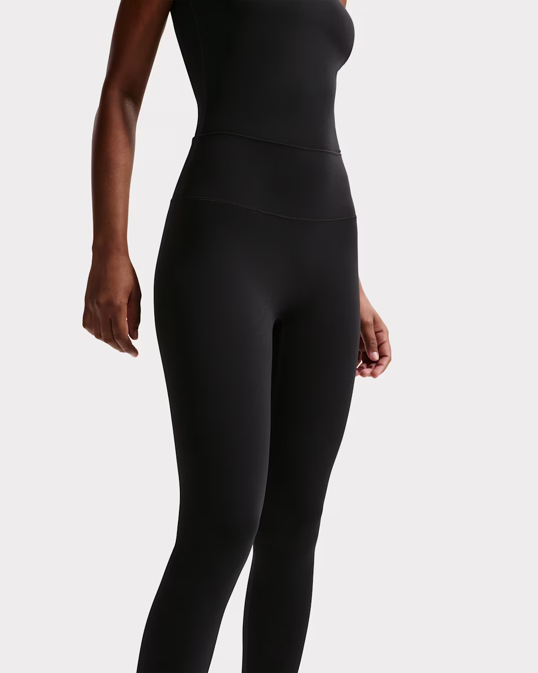 Nike Zenvy Womens High-Waisted Full-Length Leggings with No Front Seam