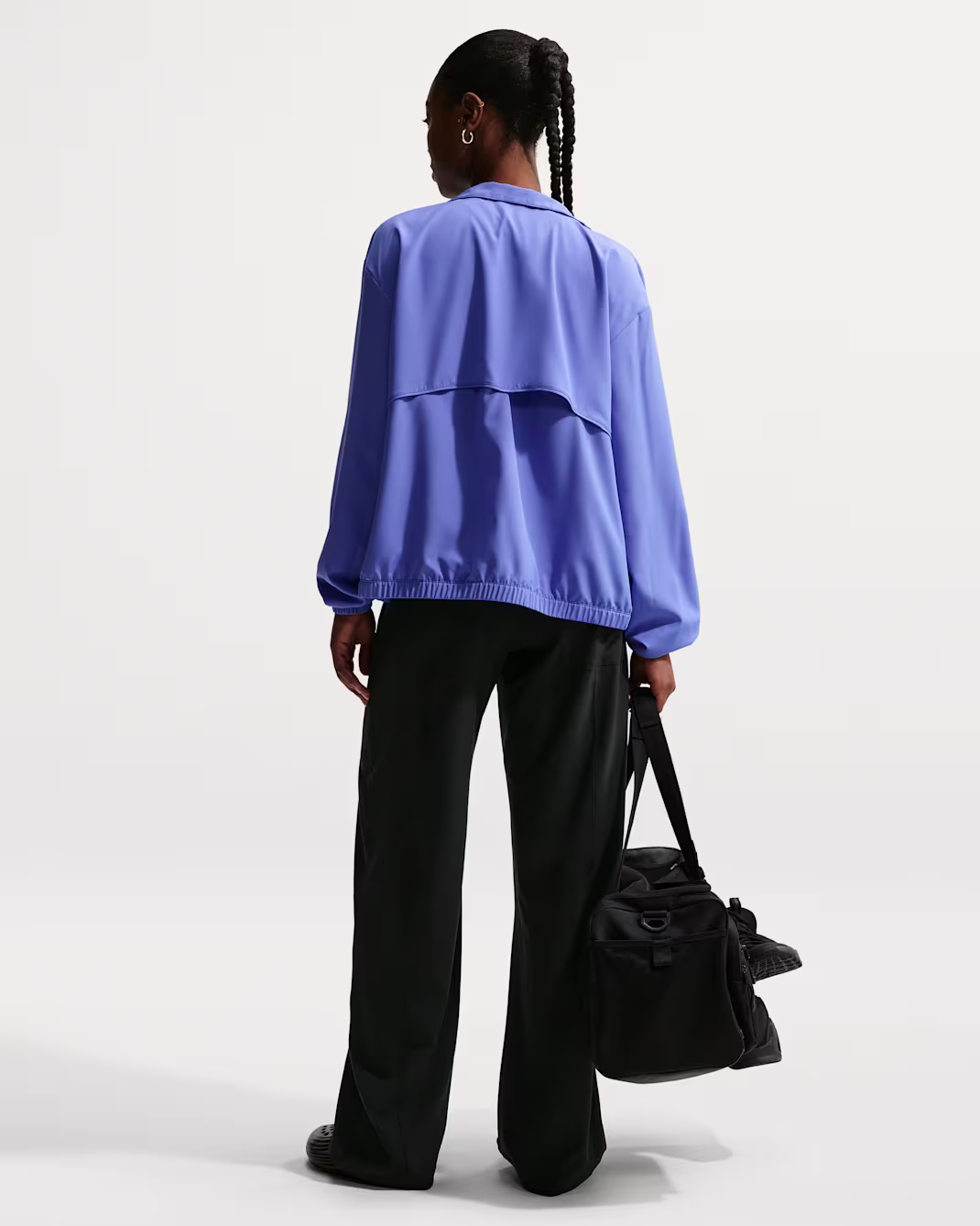 Nike One Womens Dri-FIT Woven Wide-Leg Pants - Image 6
