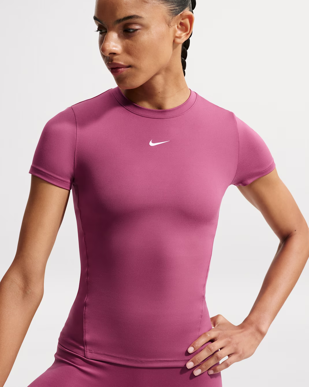 Nike Womens Fall One Fitted Stuttermabolur