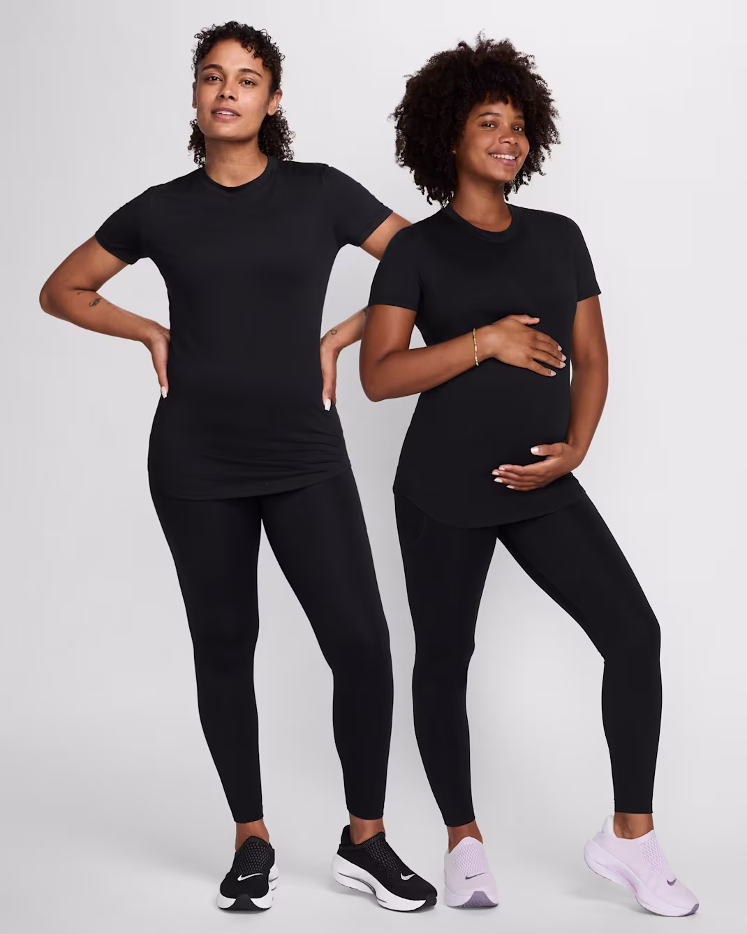 NIKE MEÐGÖNGUBOLUR - Womens Dri-FIT Slim-Fit Short-Sleeve Top (Maternity) - Image 2