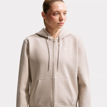 Nike Studio Fleece Medium Weight Womens Full-Zip Hoodie