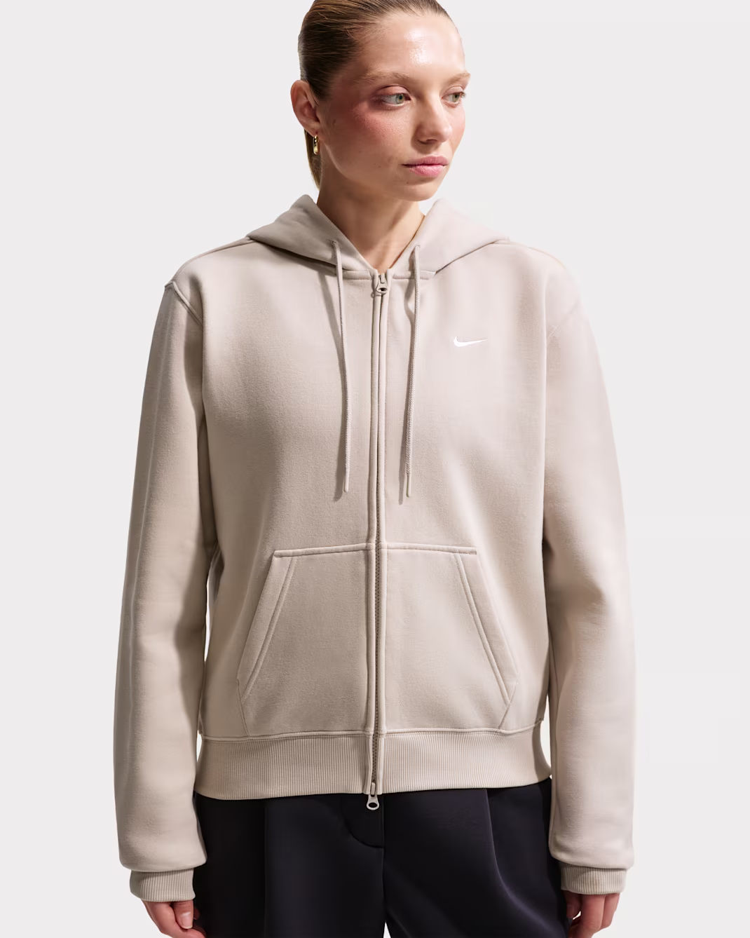 Nike Studio Fleece Medium Weight Womens Full-Zip Hoodie