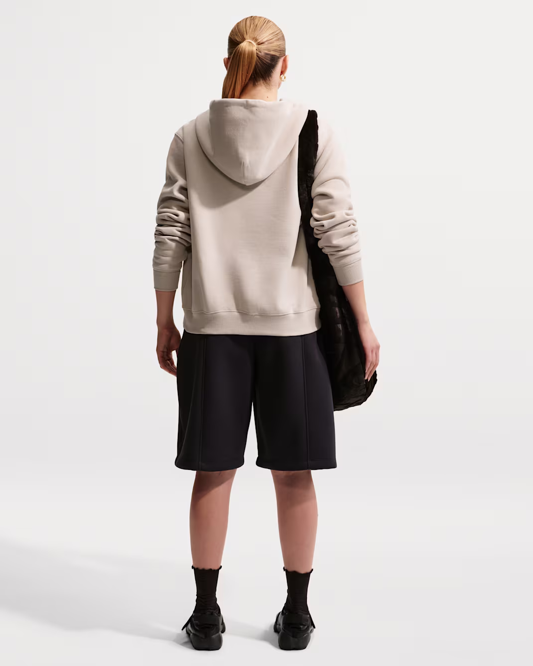 Nike Studio Fleece Medium Weight Womens Full-Zip Hoodie - Image 5