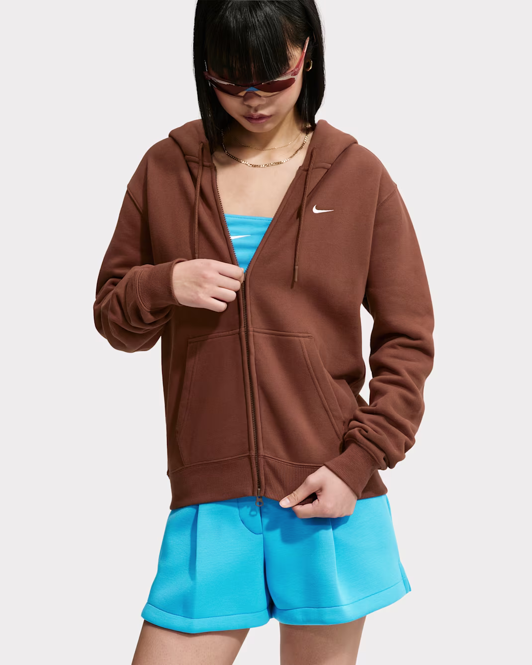 Nike Studio Fleece Medium Weight Womens Full-Zip - Image 3