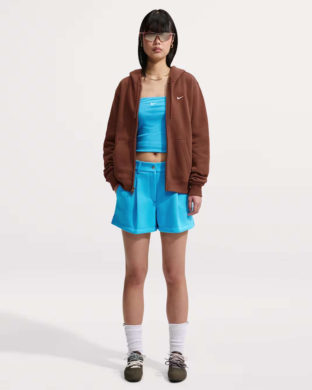 Nike Studio Fleece Medium Weight Womens Full-Zip - Image 2