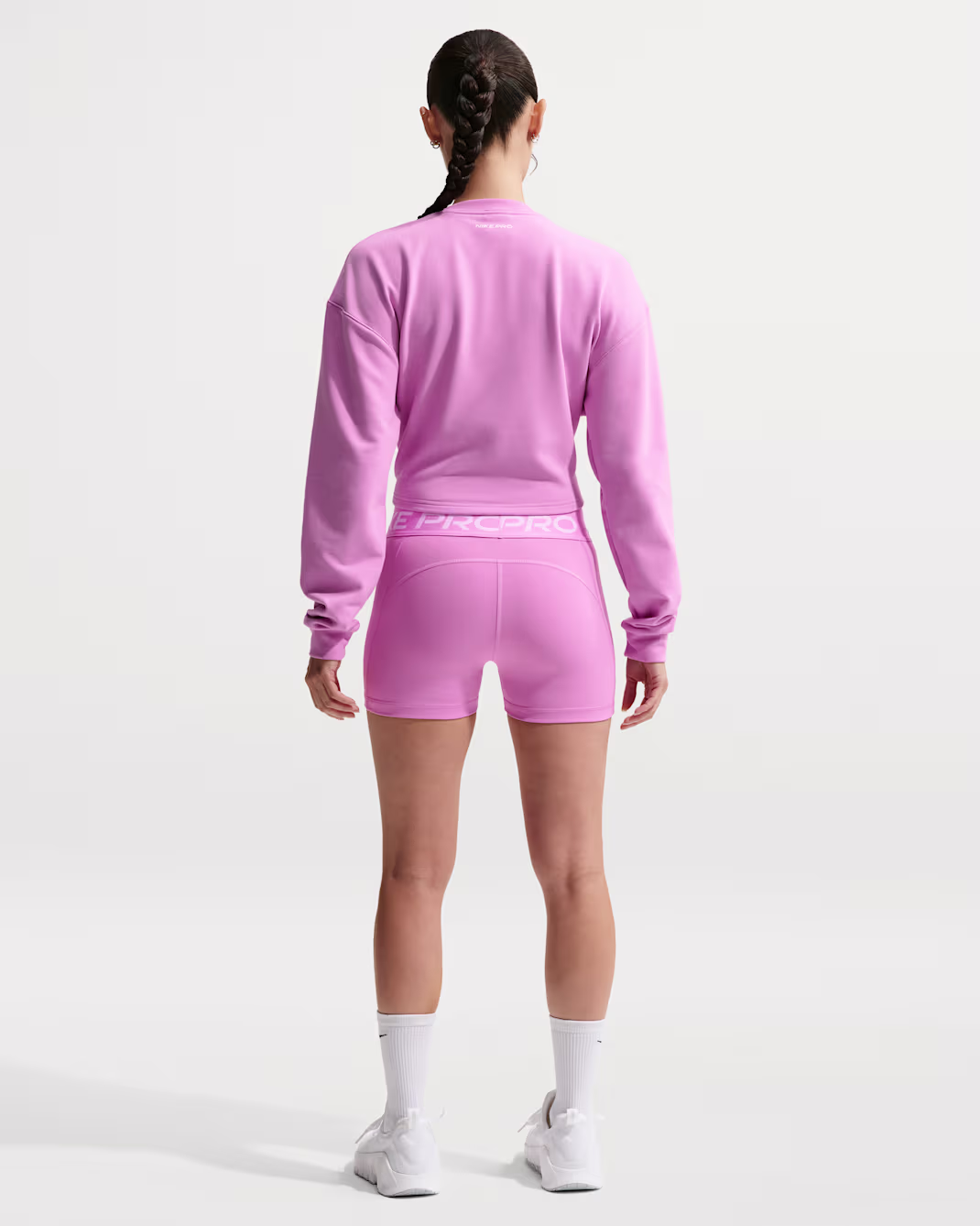 Nike Pro 365 Womens 5" Mid-Rise Shorts BLEIKAR - Image 5