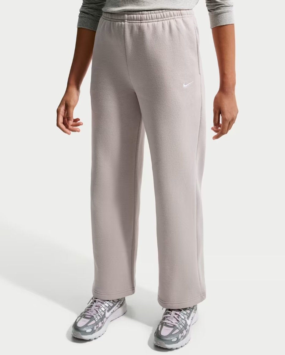 Nike Sportswear Studio Fleece KIDS Open-Hem Trousers beinar