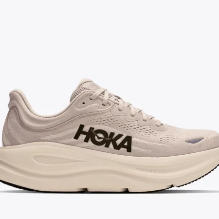 HOKA BONDI 9 HERRA RIVER ROCK GREY - ALABASTER
