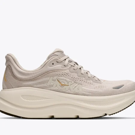 HOKA BONDI 9 KVENNA RIVER ROCK GREY - ALABASTER