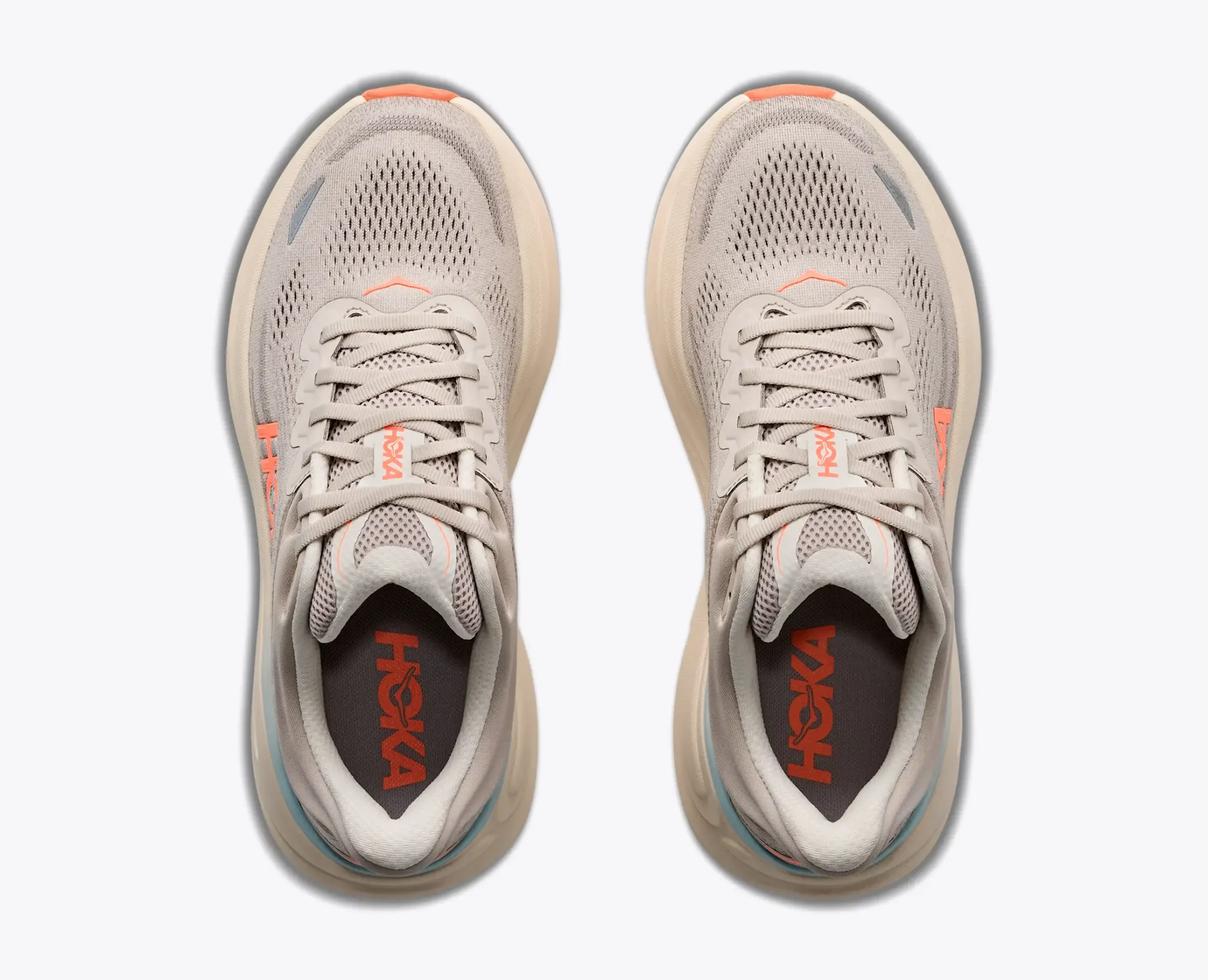 HOKA BONDI 9 KVENNA RIVER ROCK GREY - MINERAL ORE - Image 9