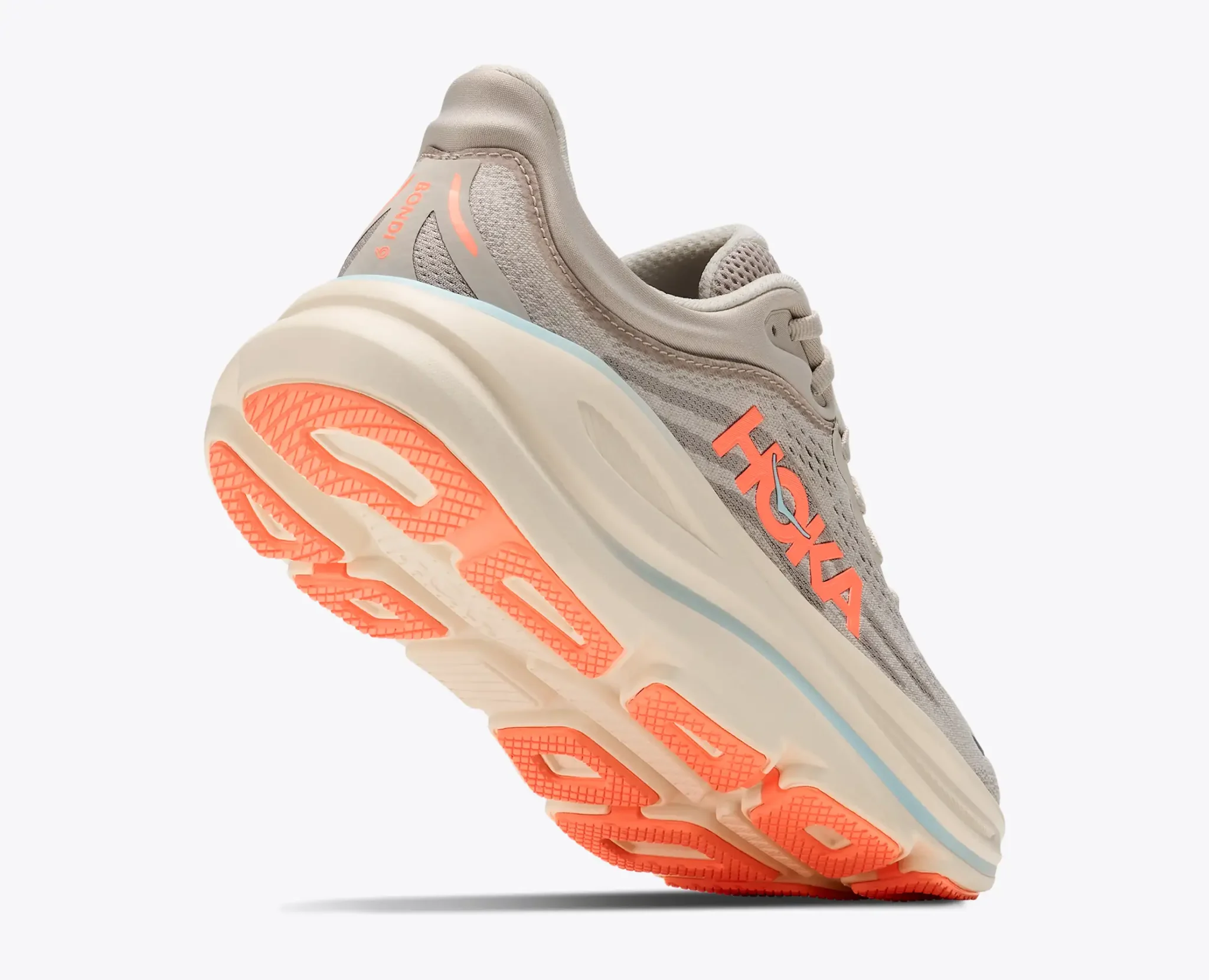 HOKA BONDI 9 KVENNA RIVER ROCK GREY - MINERAL ORE - Image 6
