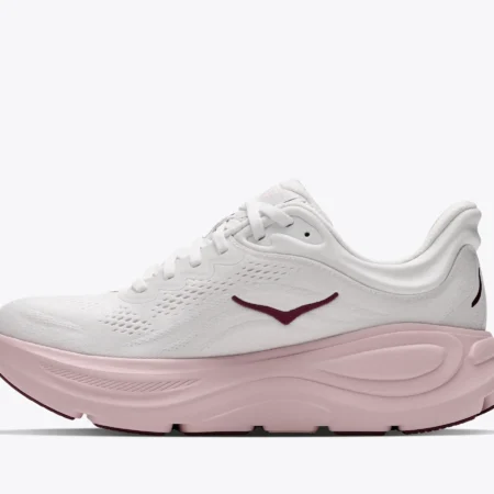 HOKA BONDI 9 KVENNA WHITE PINK OPAL