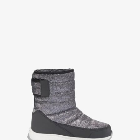 VIKING EQUIP GLIMMER KULDASKOR GREY - Equip Glitter Warm WP Pull-on
