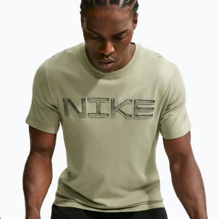 NIKE HERRA stuttermabolur dri-fit dusty olive