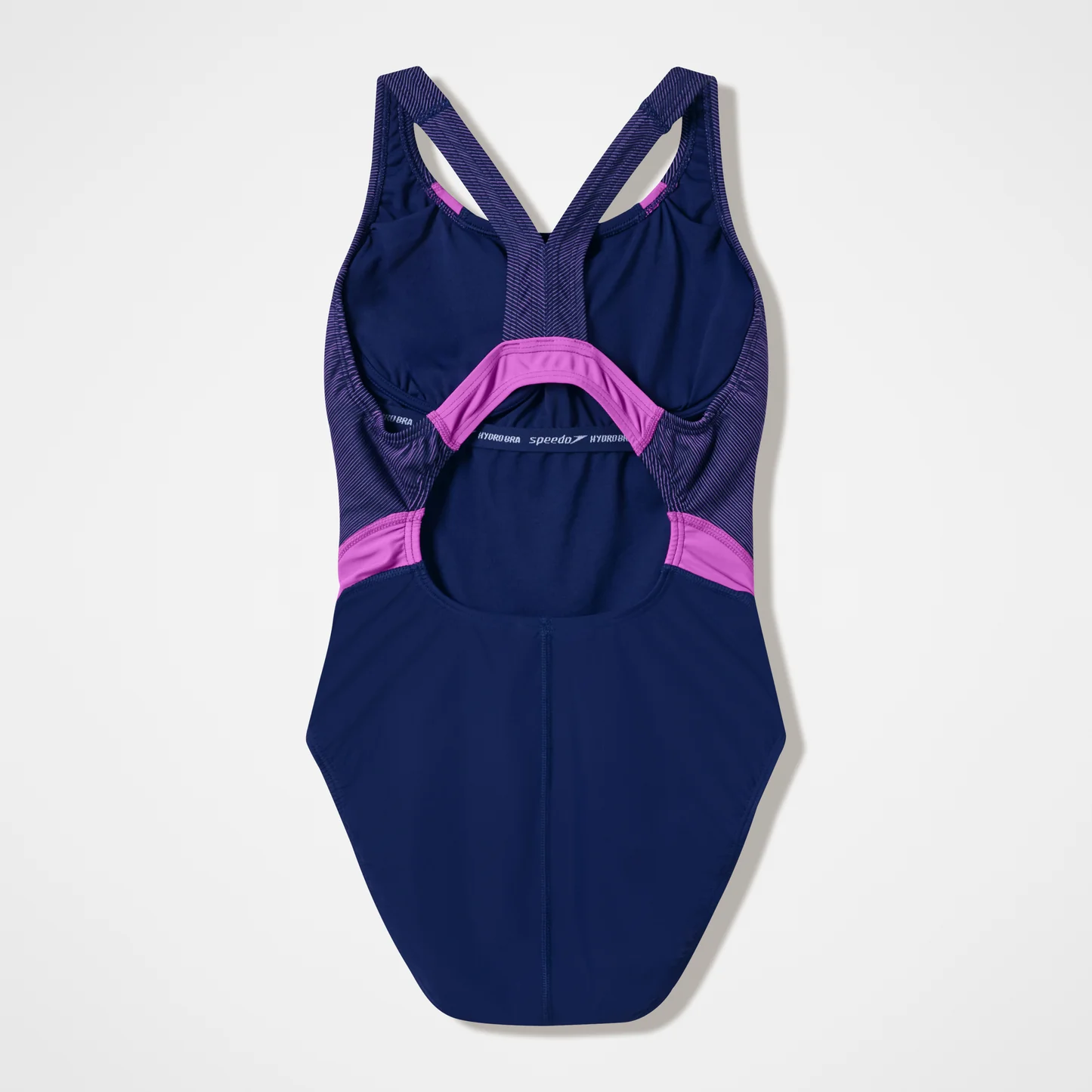 Speedo sundbolur kvenna - WOMENS QUANTUM RIB SPLICE ONE PIECE NAVY/PINK - Image 2