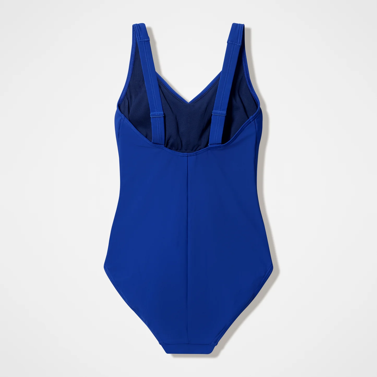 Speedo WOMENS SHIRRED SWIMSUIT Blue - Image 4