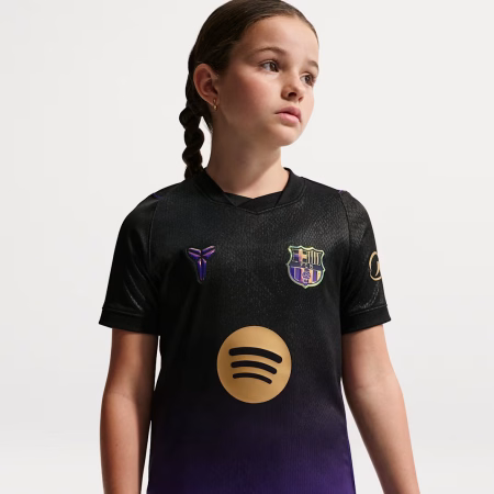Nike F.C. Barcelona 2026/27 Stadium Away Older Kids Kobe Dri-FIT Football Replica Shirt