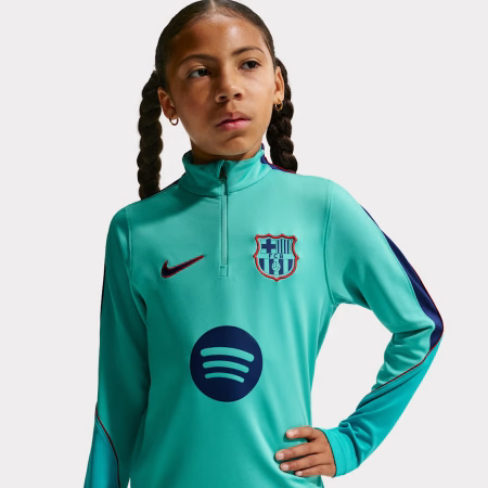 Nike F.C. Barcelona Strike Third Older Kids Nike Dri-FIT Football Knit Drill Top