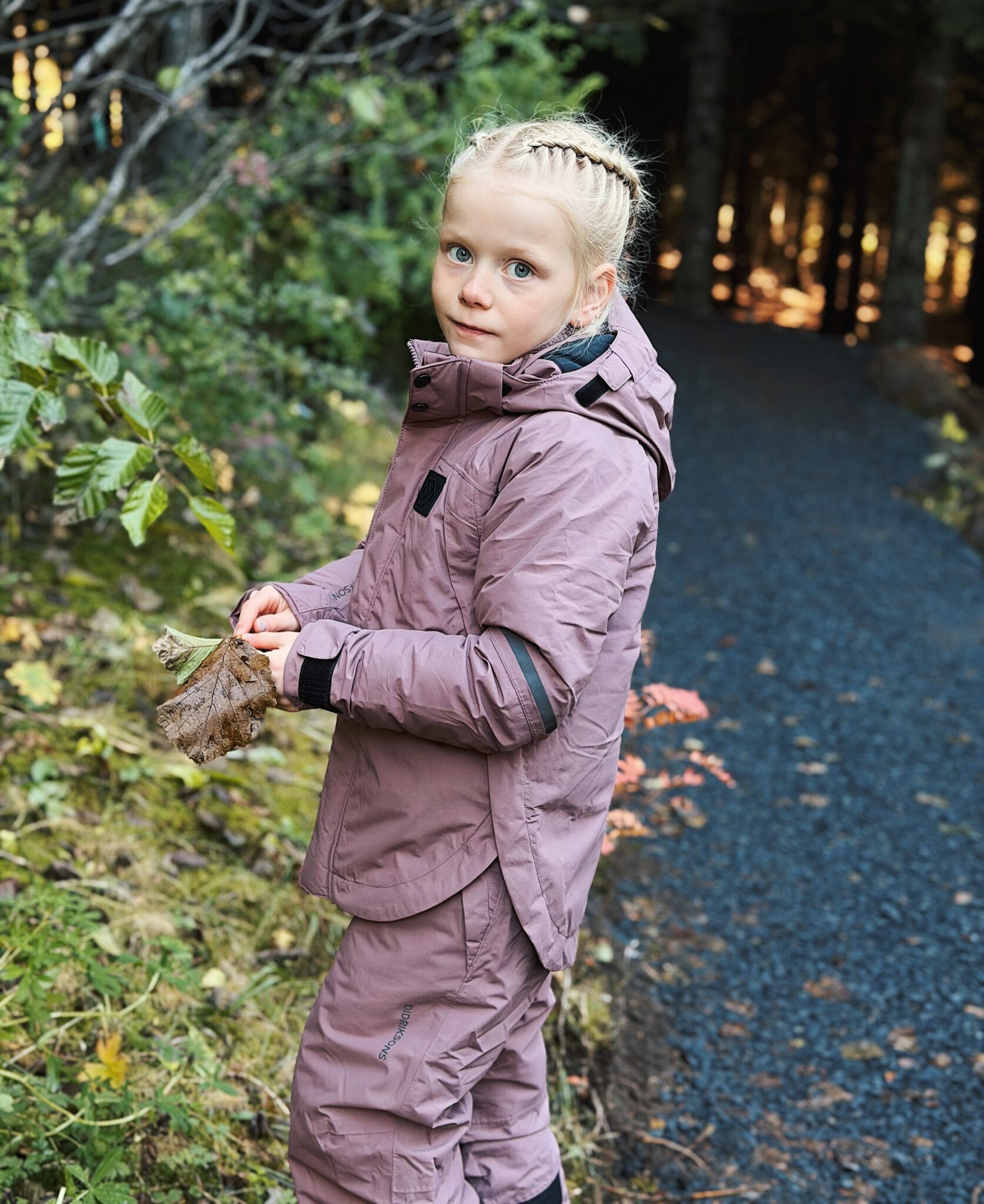 DIDRIKSONS ZIRRA KIDS JKT DULSE PINK 120-170 - Image 5