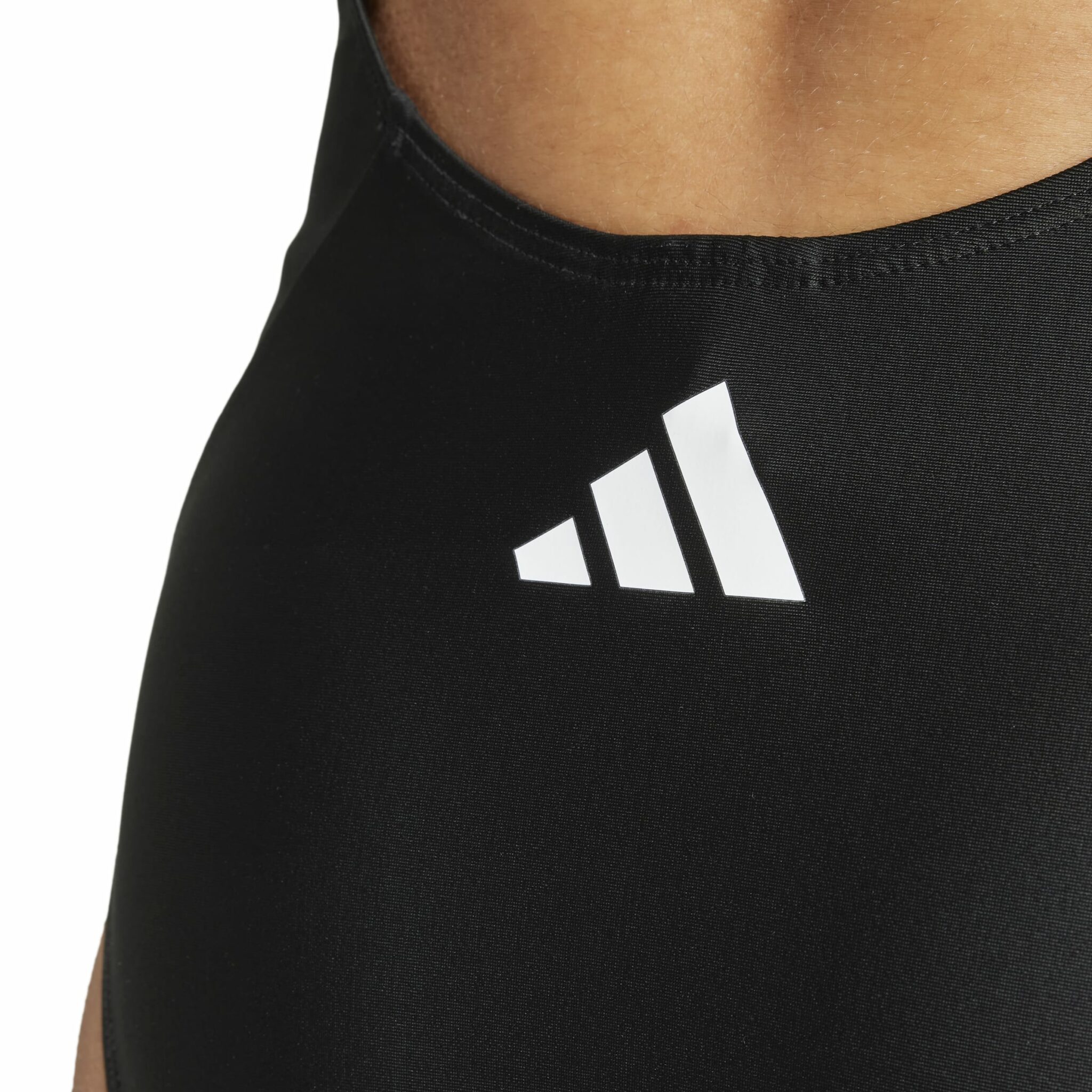ADIDAS SUNDBOLUR DÖMUR - 3-Stripes V-Back Swimsuit, Black - Image 7