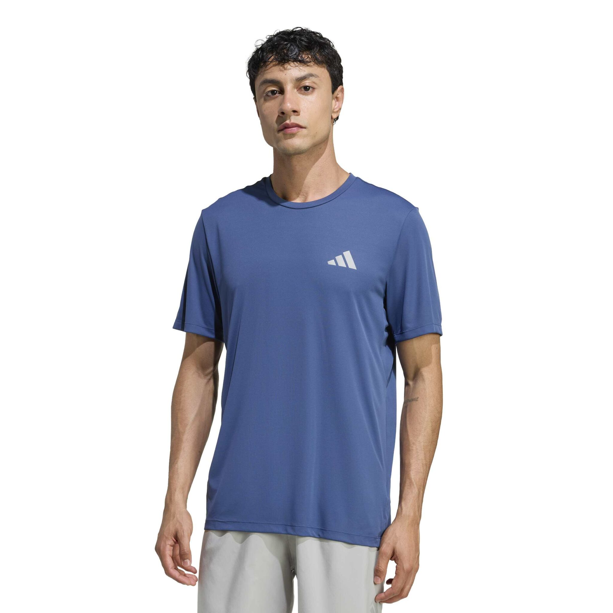 ADIDAS MENS RUNNING ESSENTIAL STUTTERMABOLUR NAVY - Image 4