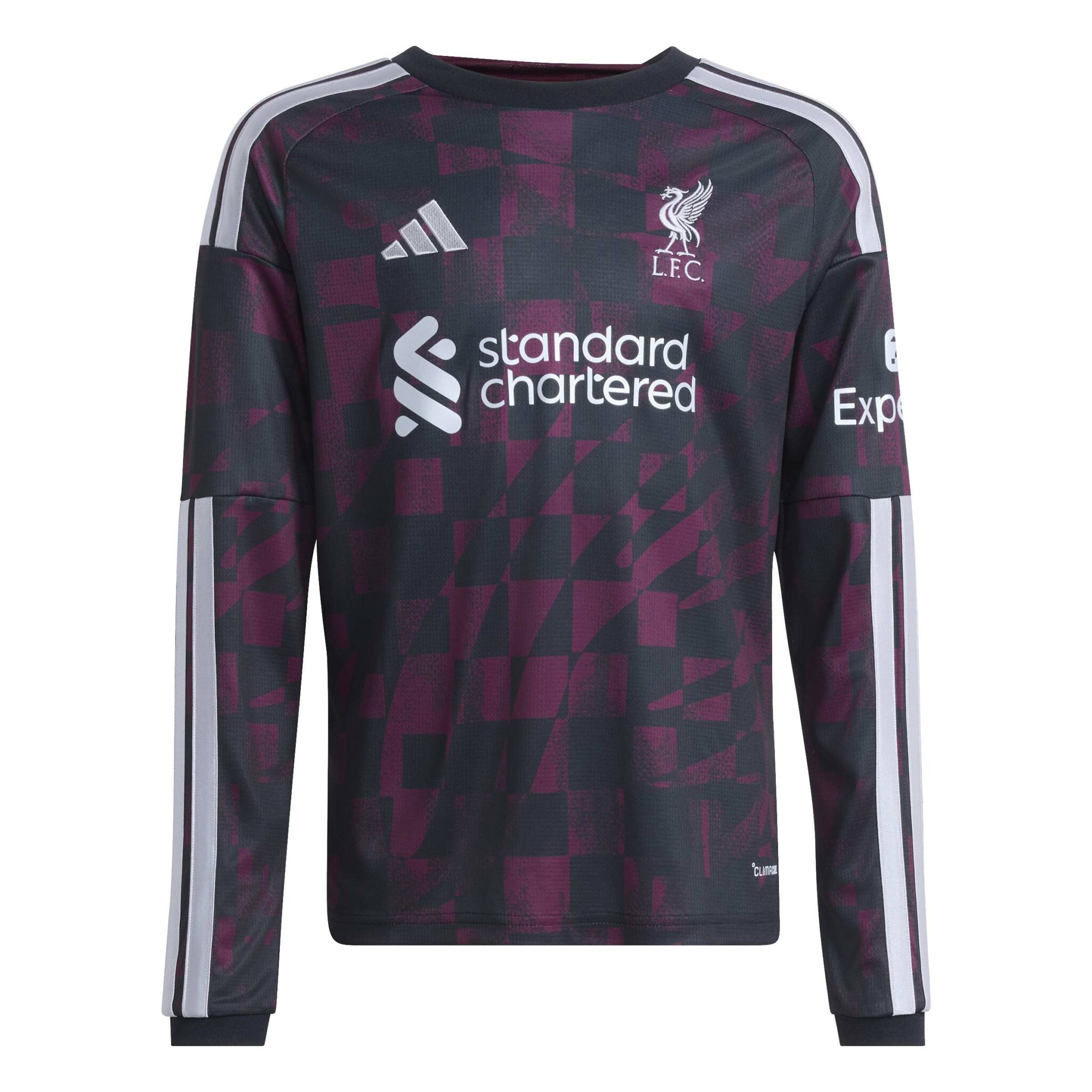 Adidas Black Liverpool FC 26/27 Third Jersey Kids Longsleeve - Image 4