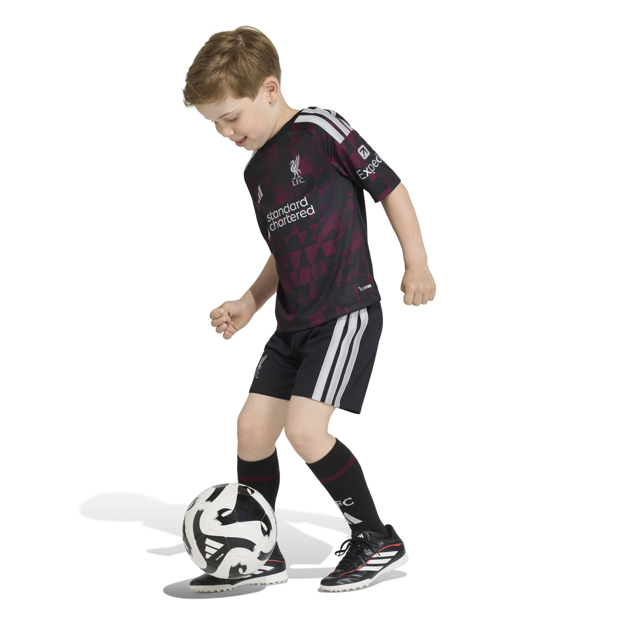 Adidas Black Liverpool FC 26/27 Third Kids Set - Image 6