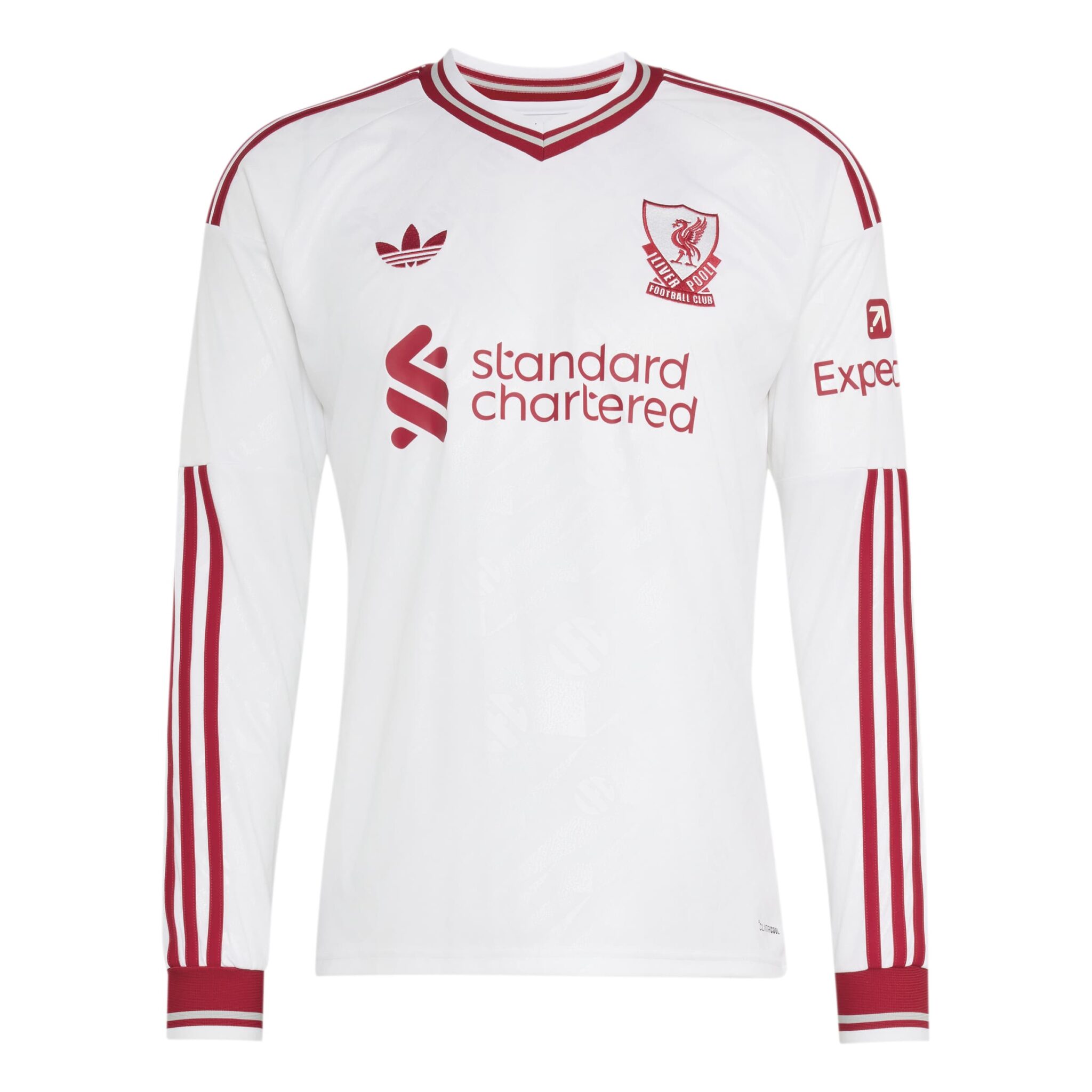 ADIDAS LIVERPOOL AWAY 26/27 ORIGINAL WHITE MENS LONG SLEEVE