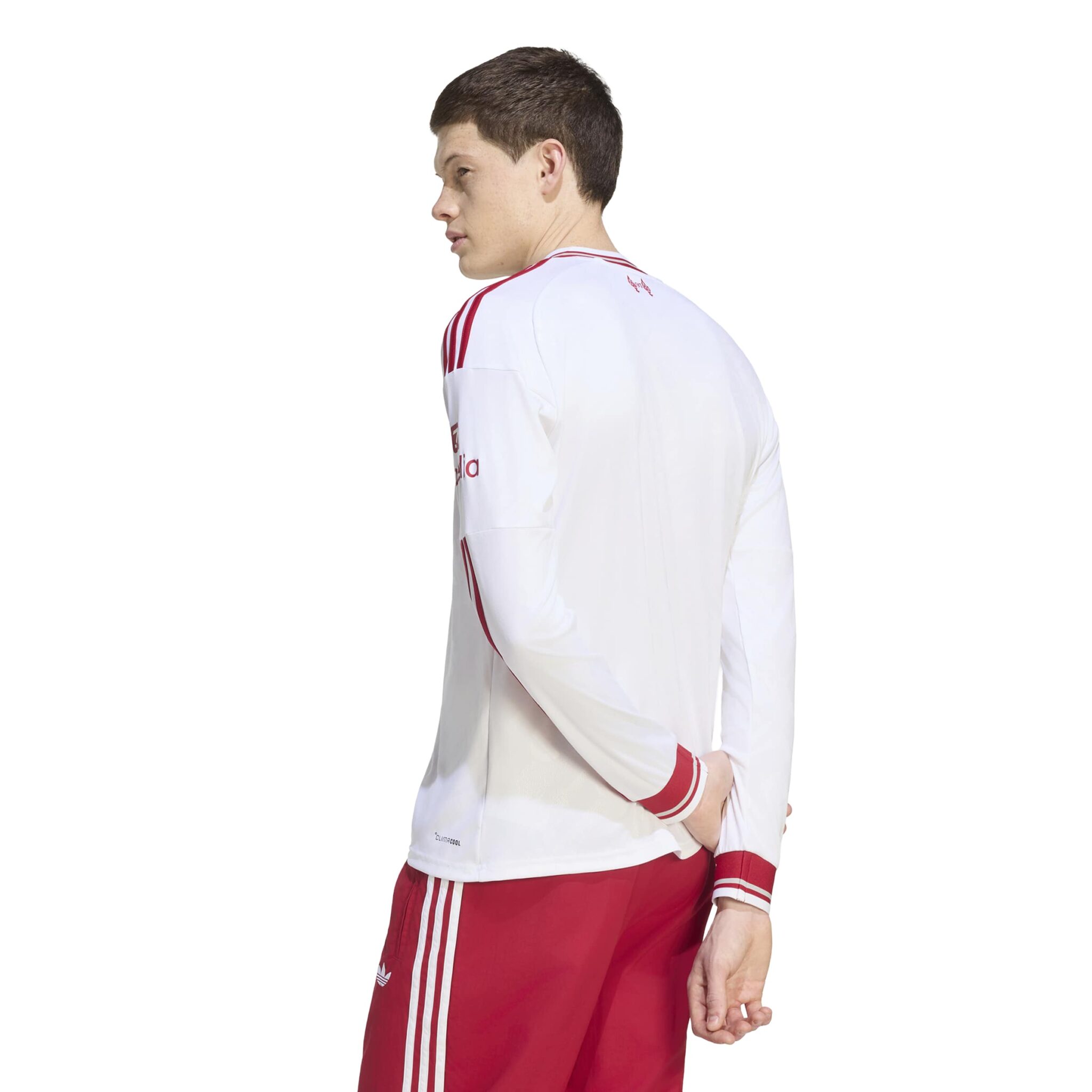 ADIDAS LIVERPOOL AWAY 26/27 ORIGINAL WHITE MENS LONG SLEEVE - Image 4
