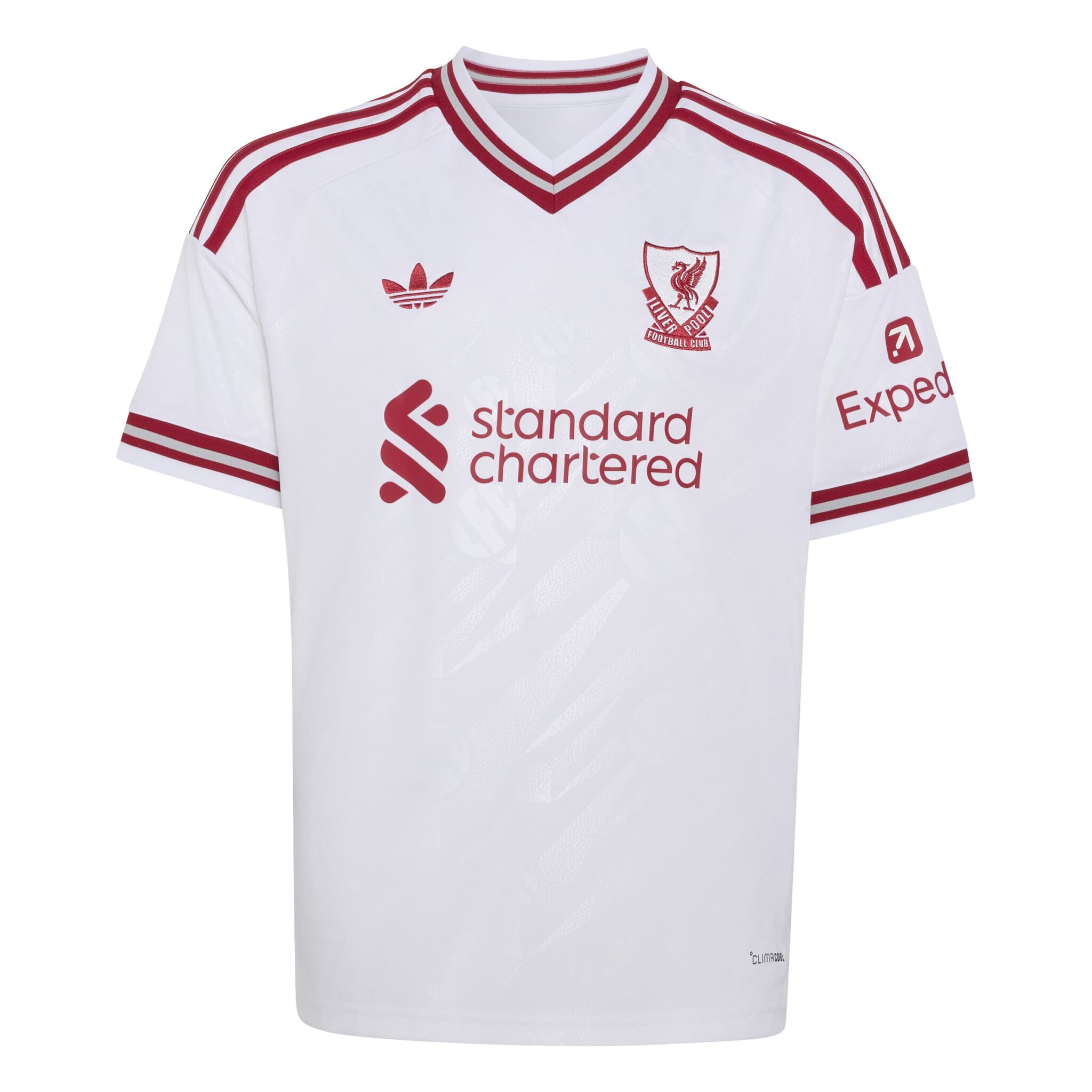 Adidas White Liverpool FC 26/27 Away Jersey Kids stutterma barnastærð - Image 7