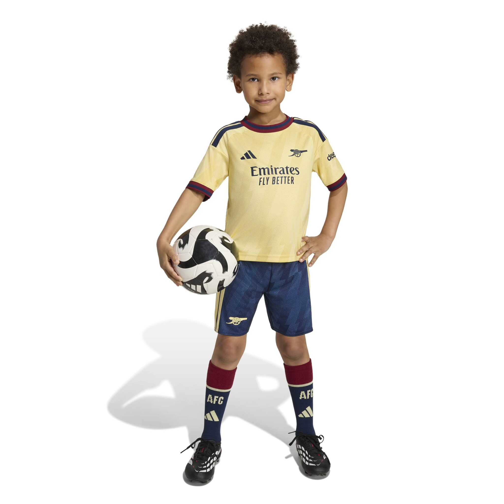 ADIDAS Yellow Arsenal FC 26/27 Third Kids Set - Image 3