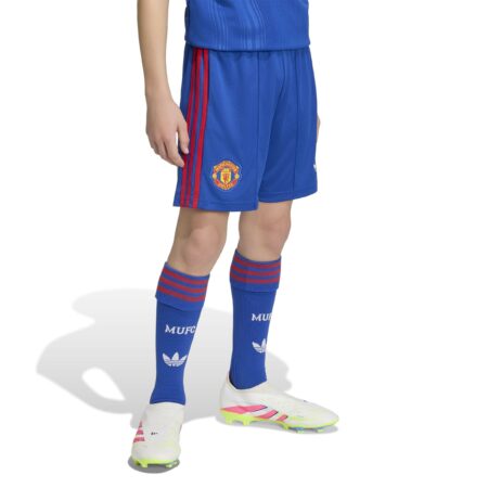 ADIDAS ORIGINALS MANCHESTER UNITED AWAY BARNASTUTTBUXUR 26/27