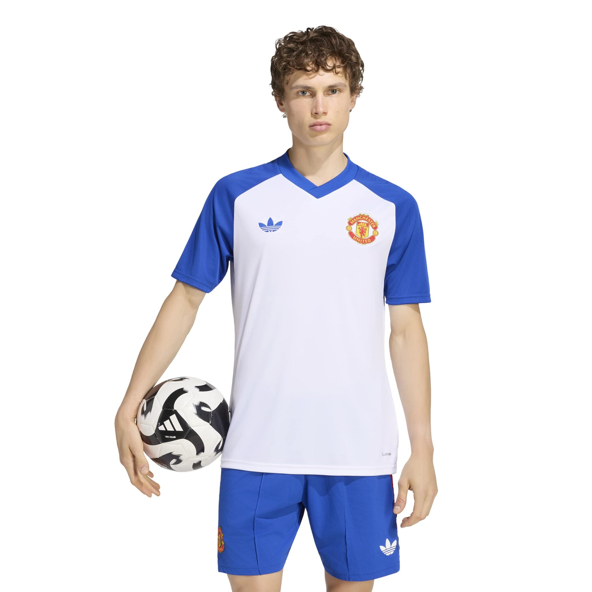 Adidas White Manchester United 26/27 Pre Match Jersey - Image 2