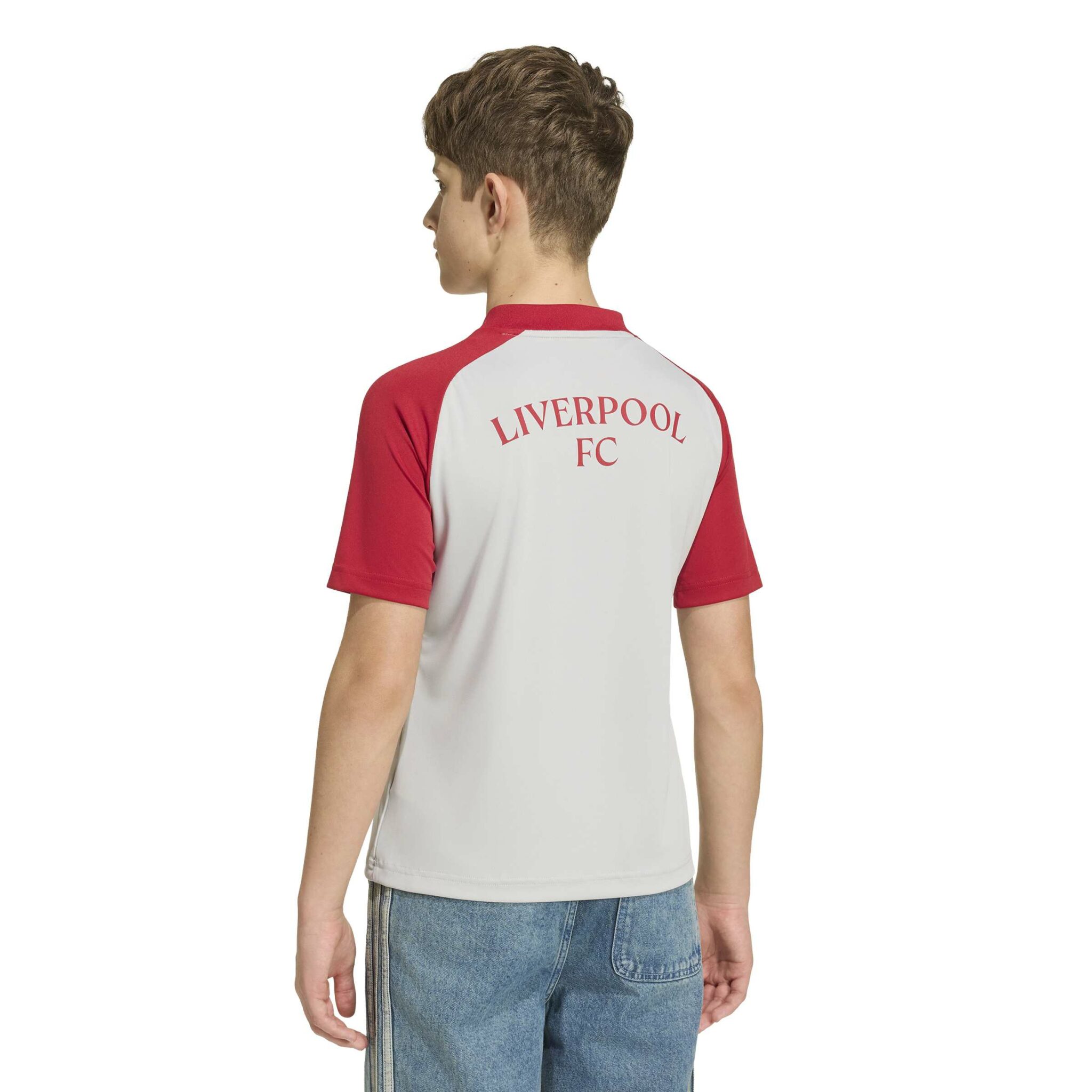 Adidas Grey Liverpool FC 26/27 Pre Match Jersey Kids - Image 6
