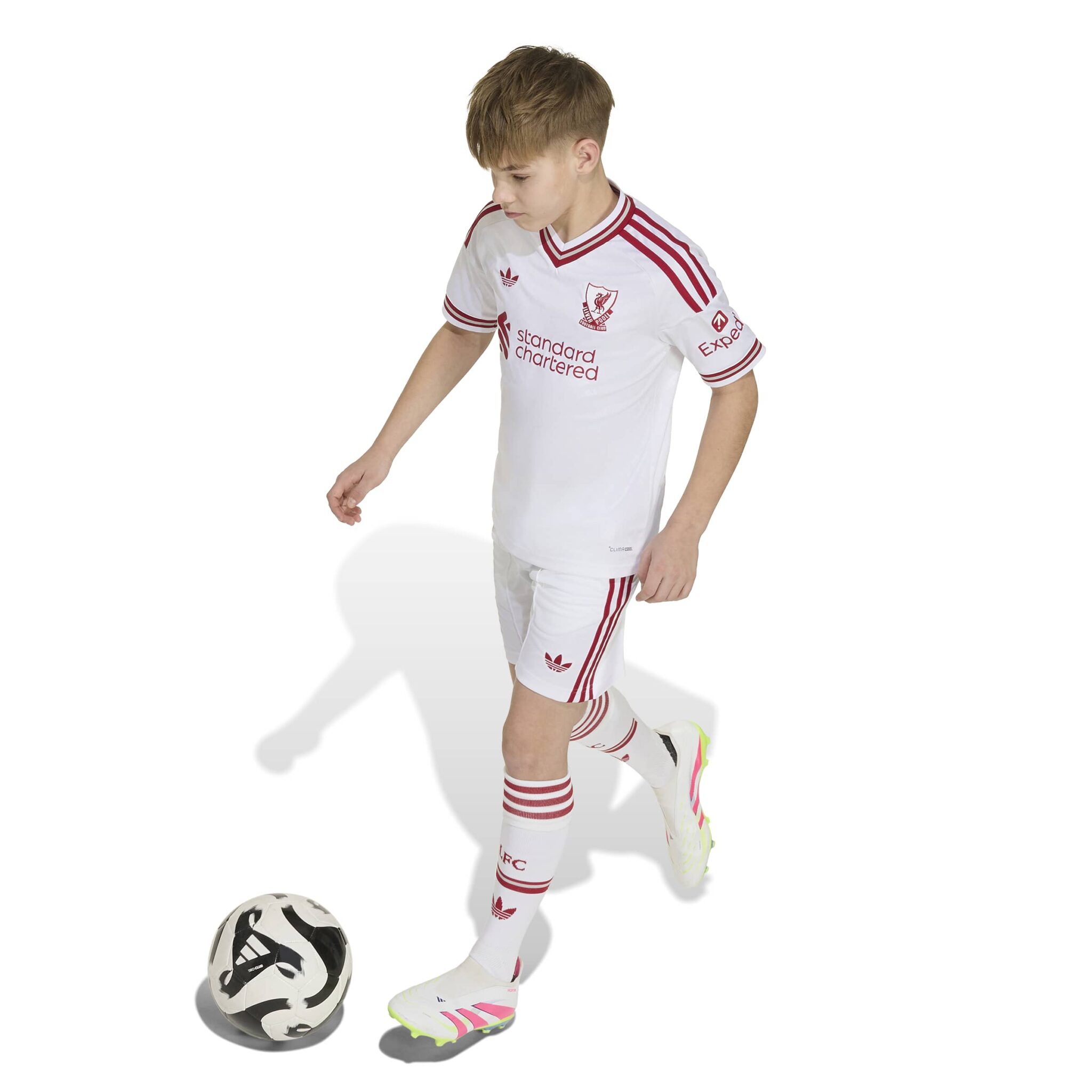 Adidas Liverpool FC 26/27 Away Short Kids liverpool stuttbuxur barna - Image 6