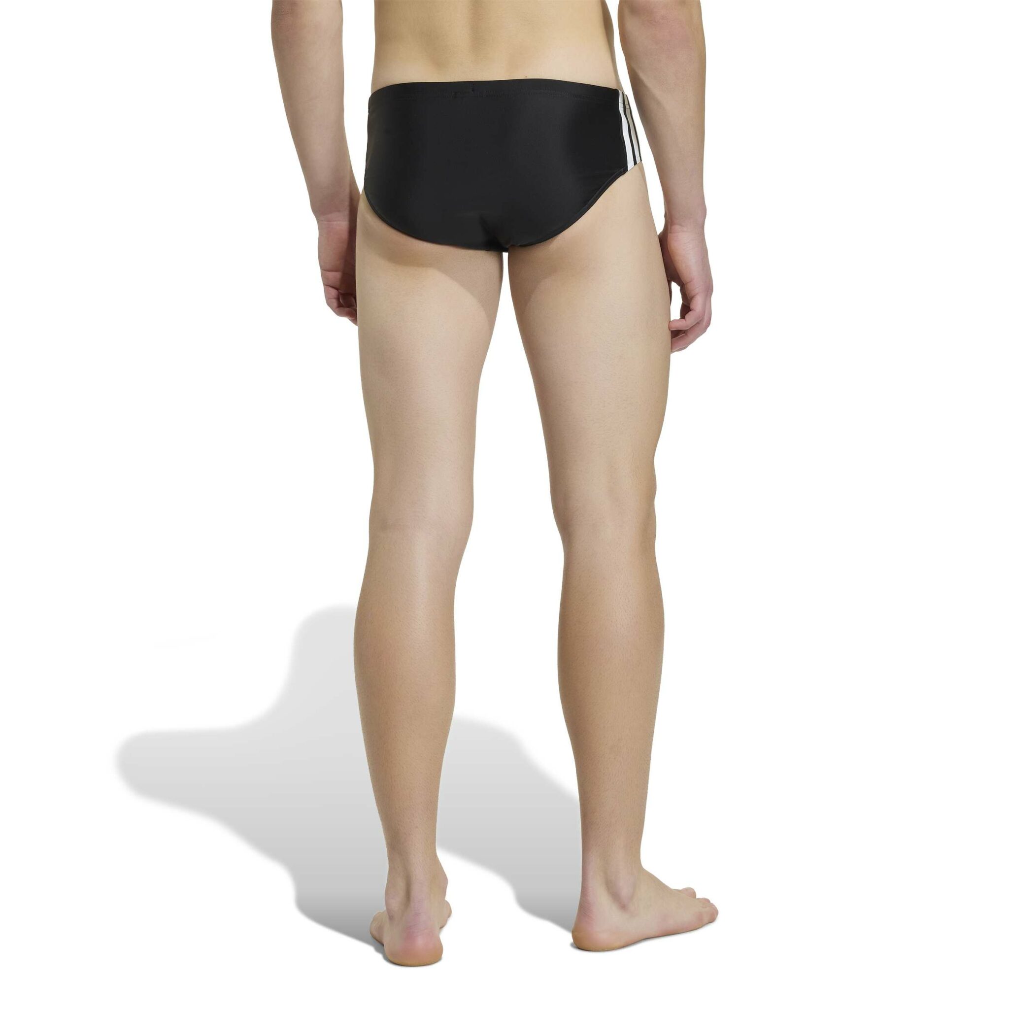ADIDAS HERRA SUNDSKÝLA - Black 3S SWIM TRUNKS - Image 2