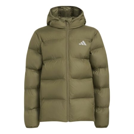 ADIDAS GRÆN BARNAÚLPA