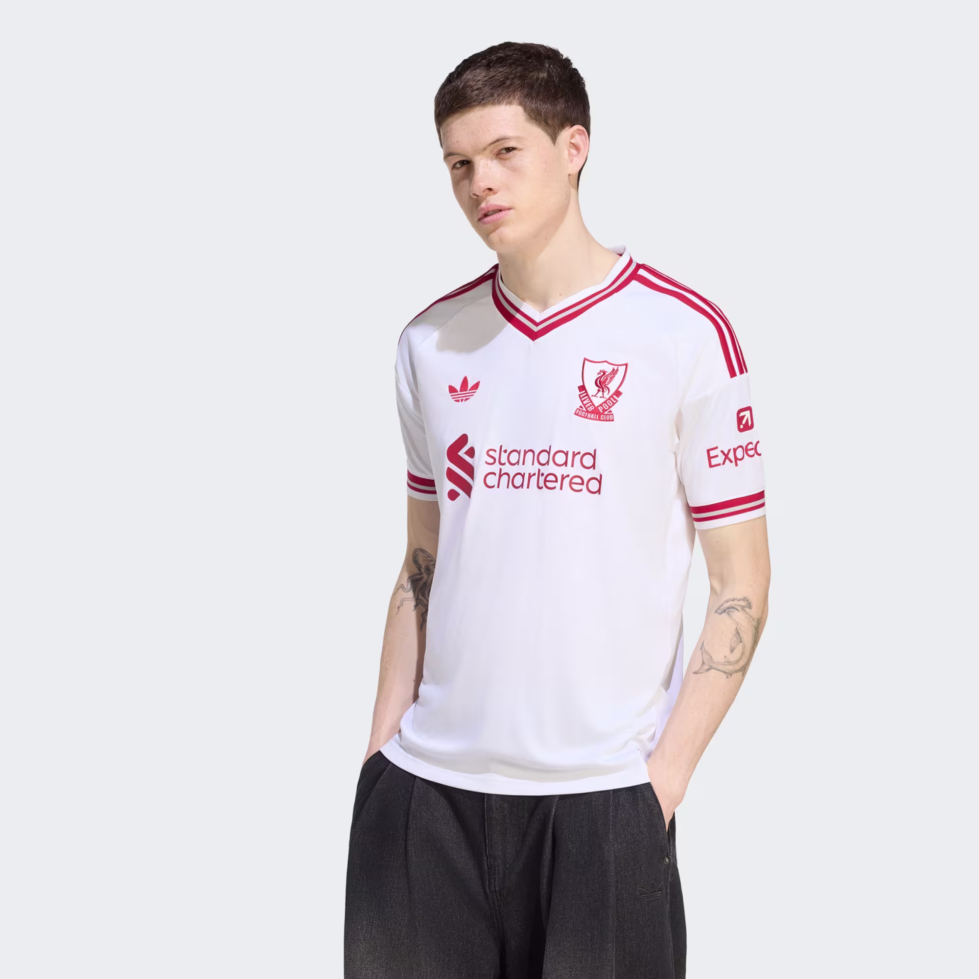 Adidas White Liverpool FC 26/27 Away Jersey - Treyja herra - Image 2