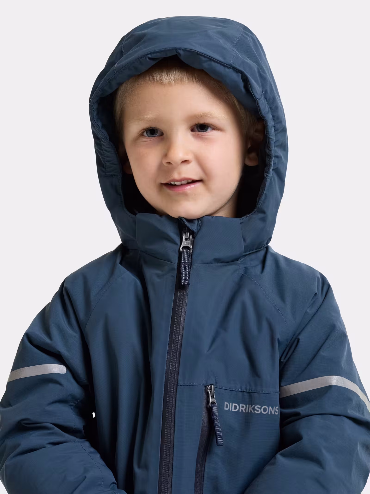 DIDRIKSONS FALKEN KIDS JKT 2 MOUNTAIN BLUE 80-140 - Image 6