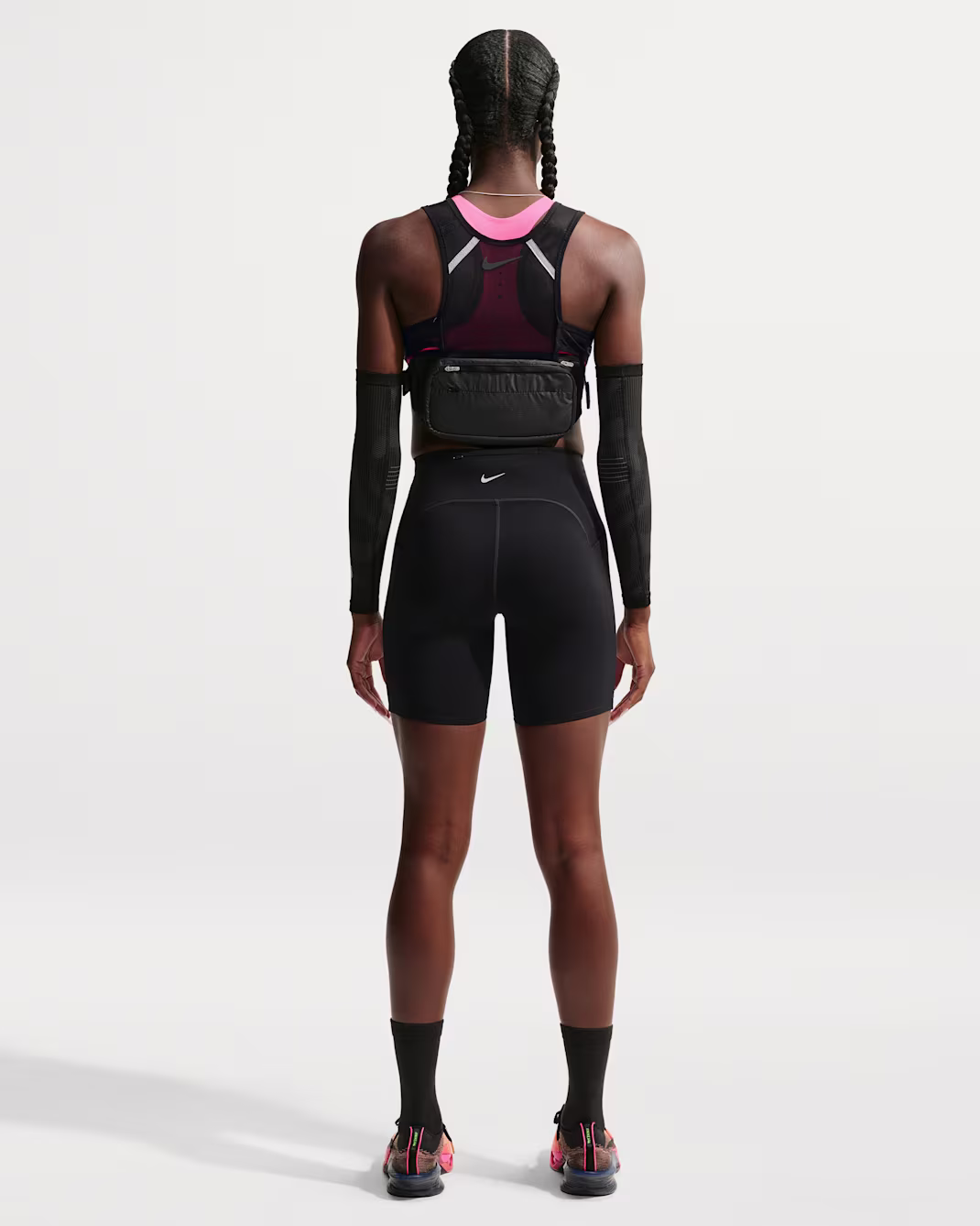 Nike Swift Womens Dri-FIT High-Waisted 18cm Running Shorts (Approx.) - Image 4